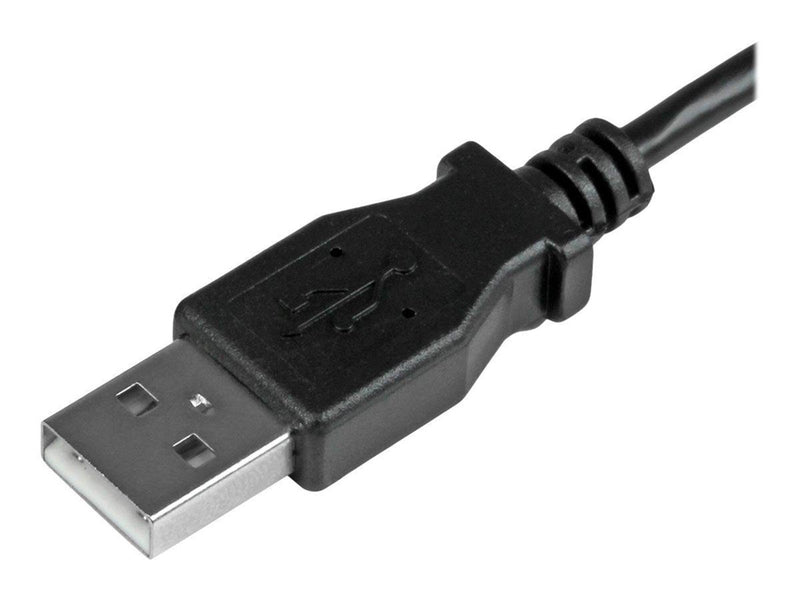 StarTech.com USB A to Left Angle Micro-USB Charge Sync Cable M/M 24AWG - USB cable - 2 m