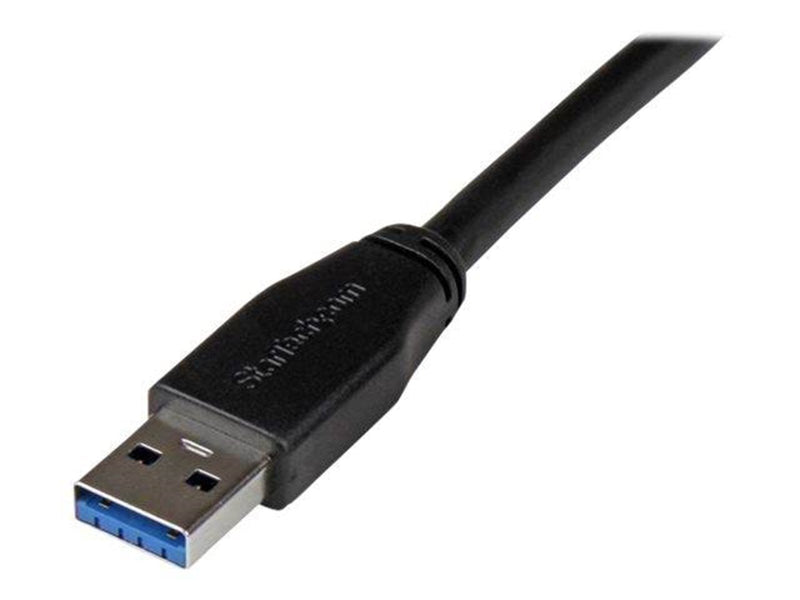 StarTech.com Active USB 3.0 USB-A to USB-B Cable - M/M - USB 3.1 Gen 1 - USB cable - 5 m