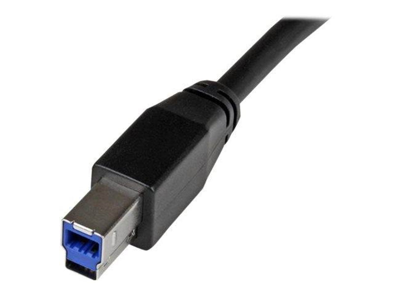 StarTech.com Active USB 3.0 USB-A to USB-B Cable - M/M - USB 3.1 Gen 1 - USB cable - 5 m