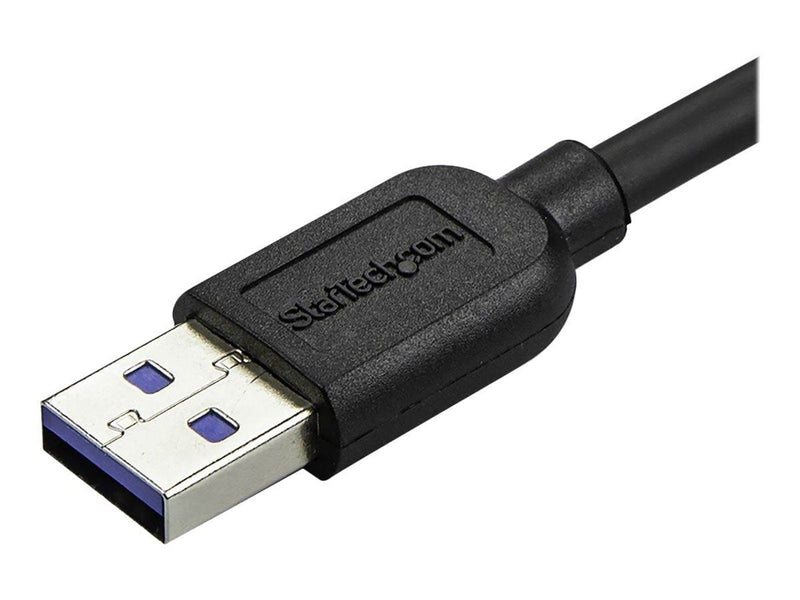StarTech.com Slim Right-Angle Micro USB 3.0 Cable M/M - USB 3.1 Gen 1 - USB cable - 50 cm