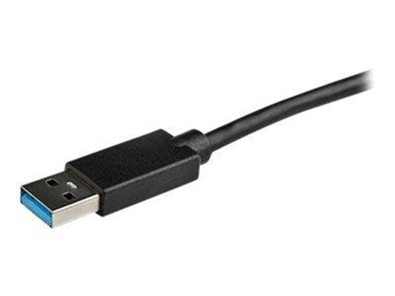 StarTech.com USB to Dual HDMI Adapter - USB to HDMI Adapter - 4K - external video adapter - MCT Trigger II - 64 MB - black