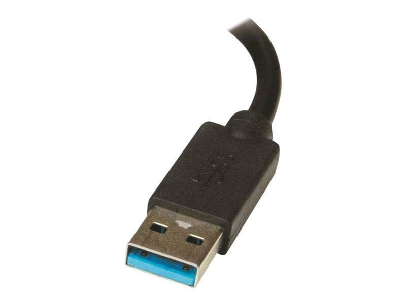 StarTech.com USB to Dual HDMI Adapter - USB to HDMI Adapter - 4K - external video adapter - MCT Trigger II - 64 MB - black