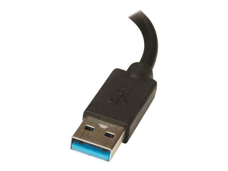 StarTech.com USB to Dual HDMI Adapter - USB to HDMI Adapter - 4K - external video adapter - MCT Trigger II - 64 MB - black