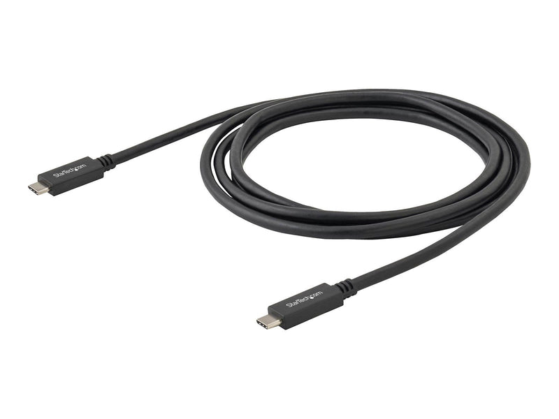 StarTech.com USB C Cable with 3A PD - USB 3.0 - USB-IF Certified - USB-C cable - 2 m