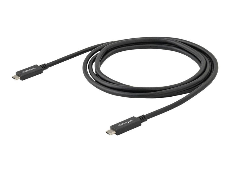 StarTech.com USB C Cable with 3A PD - USB 3.0 - USB-IF Certified - USB-C cable - 2 m