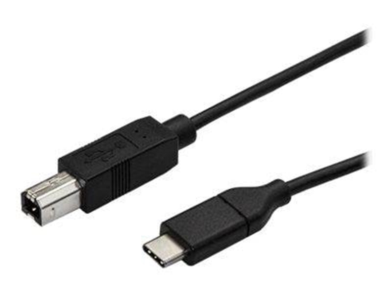 StarTech.com USB-C to USB-B Printer Cable - M/M - 0.5 m - USB 2.0 - USB-C cable - 50 cm