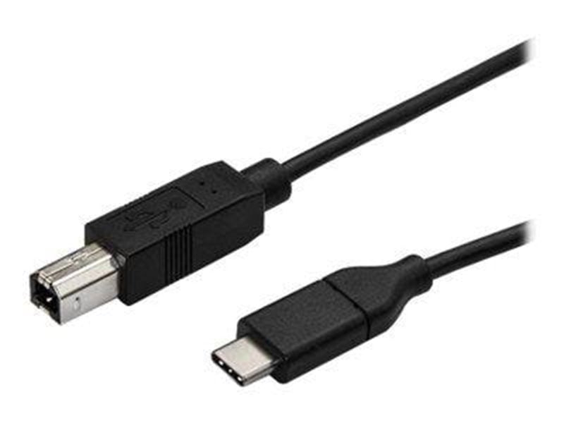 StarTech.com USB C to USB B Printer Cable - M/M - USB 2.0 - USB-C cable - 3 m
