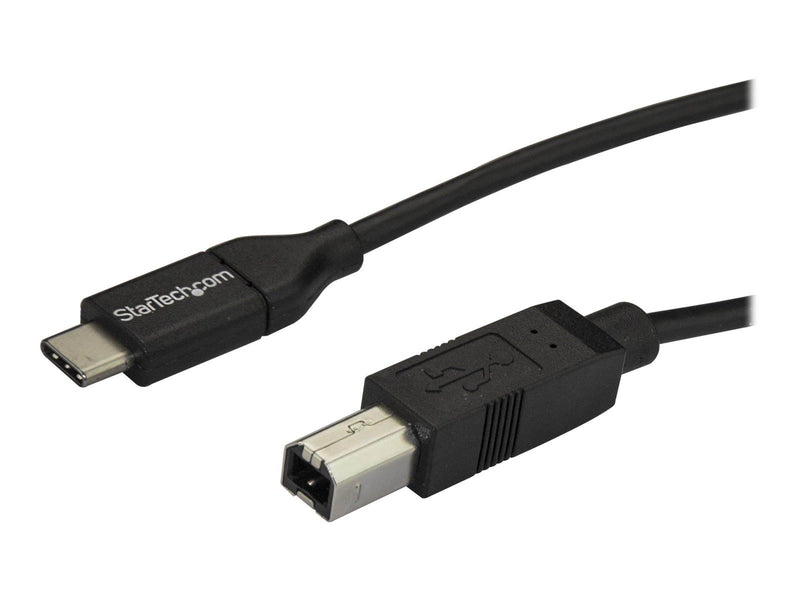 StarTech.com USB C to USB B Cable - M/M - USB 2.0 - USB-C cable - 2 m
