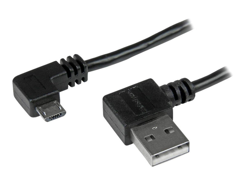 StarTech.com Micro-USB Cable with Right-Angled Connectors - M/M - USB cable - 1 m