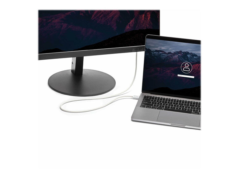 StarTech.com Thunderbolt 3 (20Gbps) USB C Cable - White - 2m