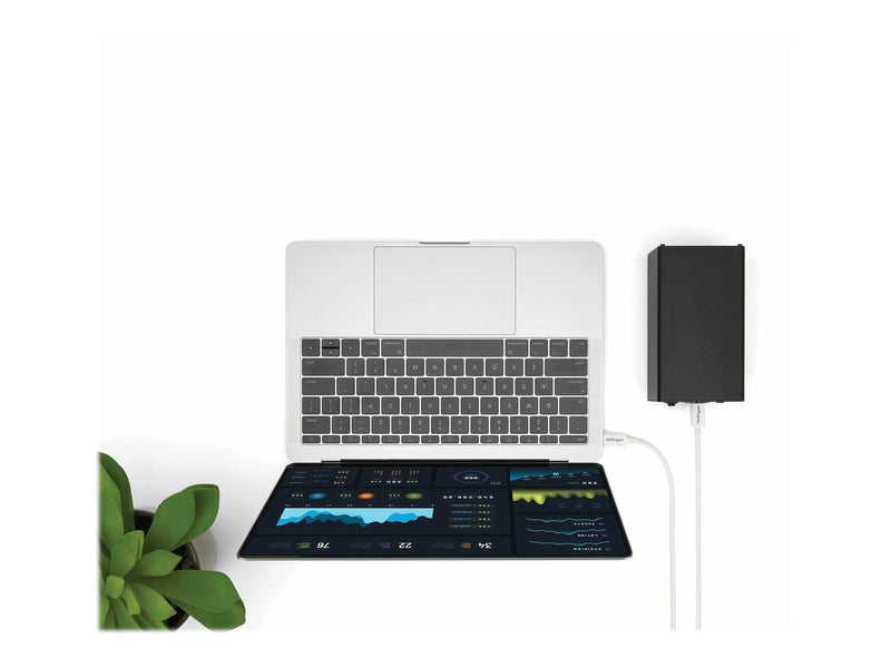 StarTech.com Thunderbolt 3 (20Gbps) USB C Cable - White - 2m