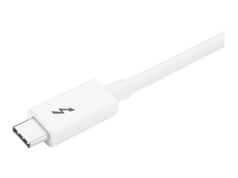 StarTech.com Thunderbolt 3 (20Gbps) USB C Cable - White - 2m