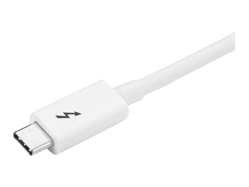 StarTech.com Thunderbolt 3 (20Gbps) USB C Cable - White - 1m