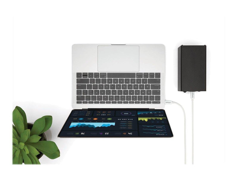 StarTech.com Thunderbolt 3 (20Gbps) USB C Cable - White - 1m