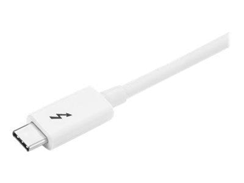 StarTech.com Thunderbolt 3 (20Gbps) USB C Cable - White - 1m