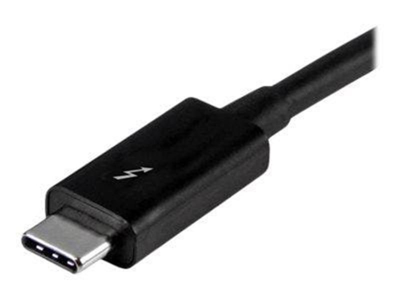 StarTech.com Thunderbolt 3 (20Gbps) USB C Cable - Black - 1m