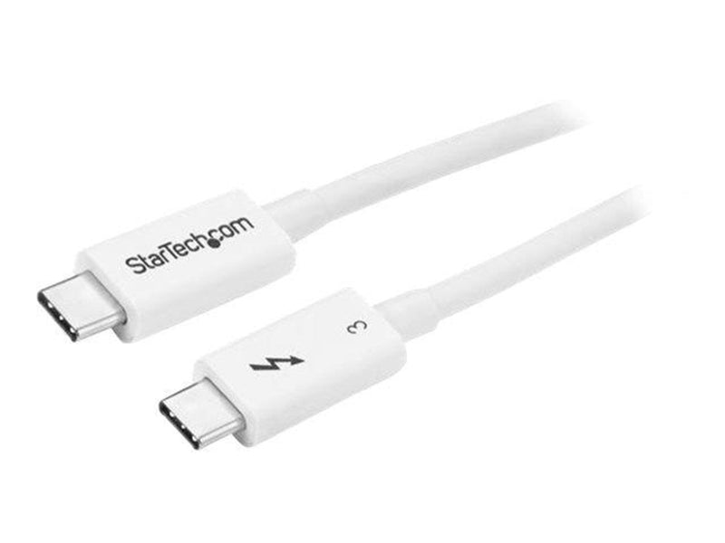 StarTech.com Thunderbolt 3 (40Gbps) USB C Cable - White - 50cm