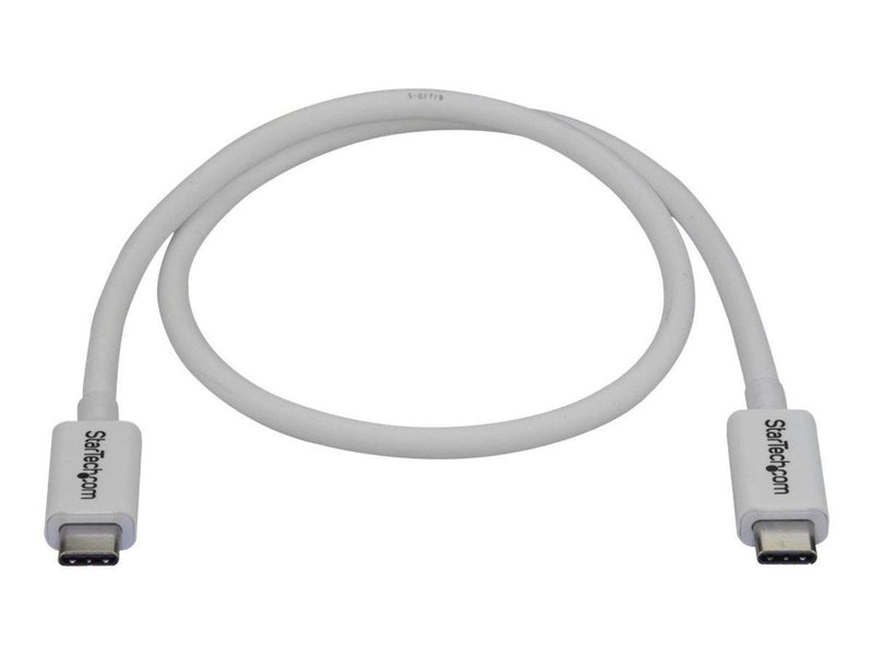 StarTech.com Thunderbolt 3 (40Gbps) USB C Cable - White - 50cm