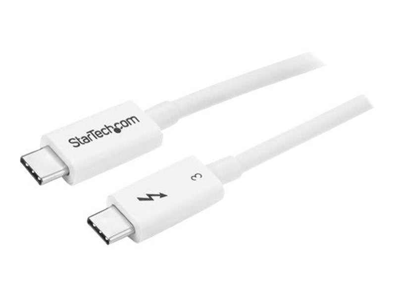 StarTech.com Thunderbolt 3 (40Gbps) USB C Cable - White - 50cm