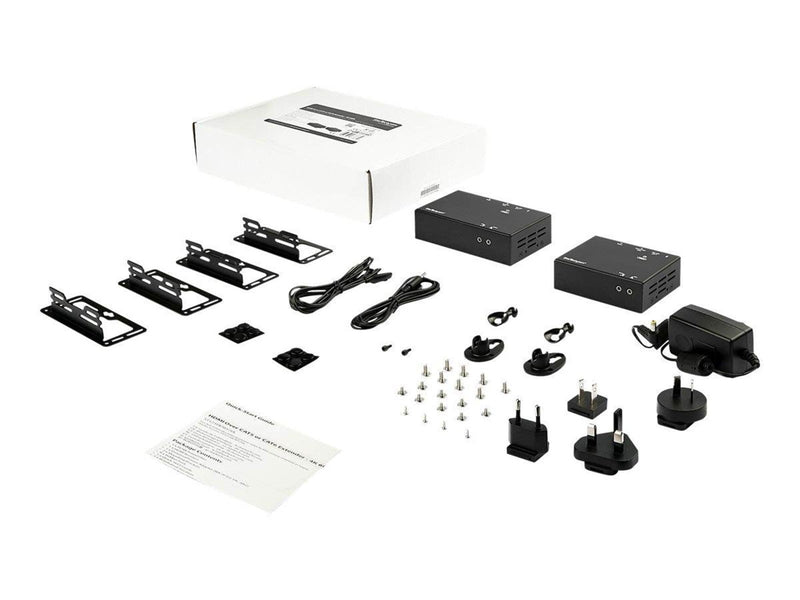 StarTech.com HDMI Over CAT6 Extender - 4K 60Hz Up to 70m / 230 ft - video/audio/infrared extender - HDMI - TAA Compliant