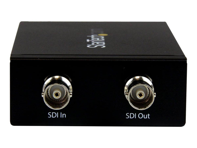 StarTech.com SDI to HDMI Converter - 3G SDI to HDMI Adapter with SDI Loop Through Output - video converter - black