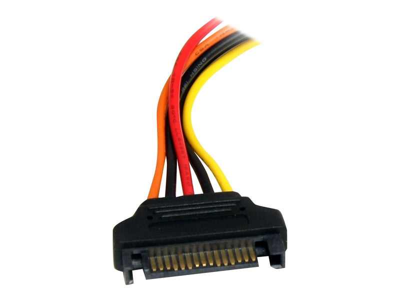 StarTech.com 15 pin SATA Power Extension Cable - power extension cable - 20.3 cm