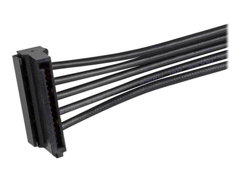 StarTech.com 4x SATA Power Splitter Adapter Cable - power splitter - 40 cm