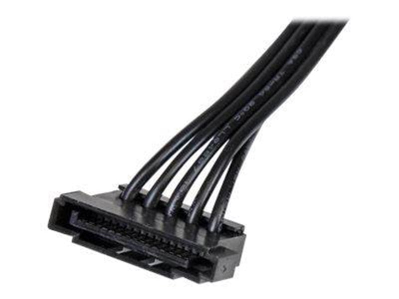 StarTech.com 4x SATA Power Splitter Adapter Cable - power splitter - 40 cm