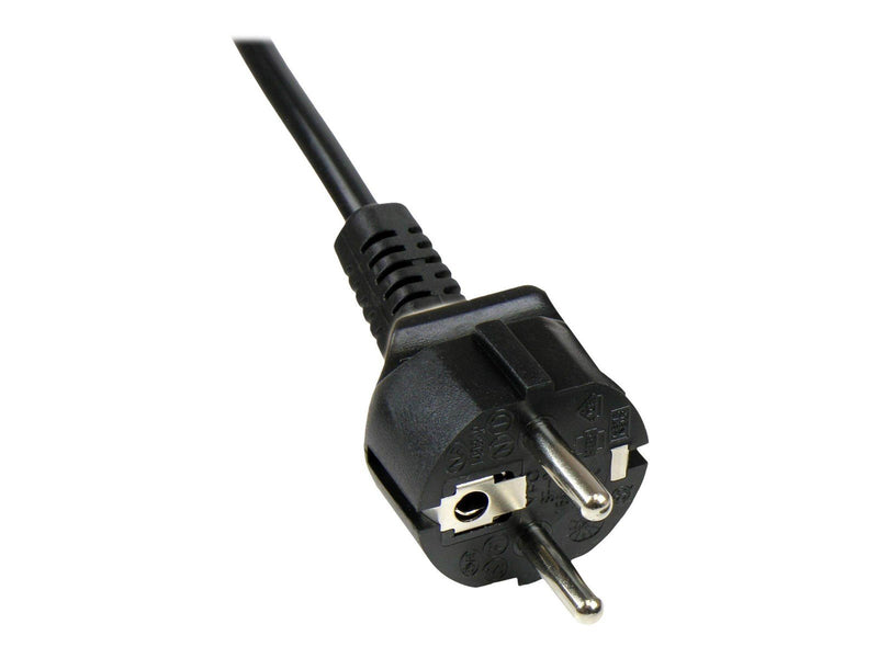StarTech.com 3 Prong Laptop Power Cord Schuko CEE7 to C5 Clover Leaf - power cable - 1 m