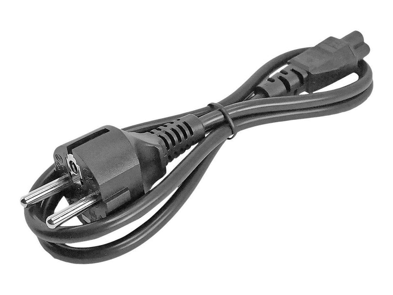 StarTech.com 3 Prong Laptop Power Cord Schuko CEE7 to C5 Clover Leaf - power cable - 1 m