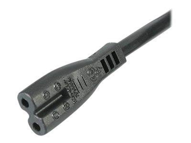 StarTech.com UK Laptop Power Cord 2 Slot for UK BS1363 to C7 - power cable - 1 m