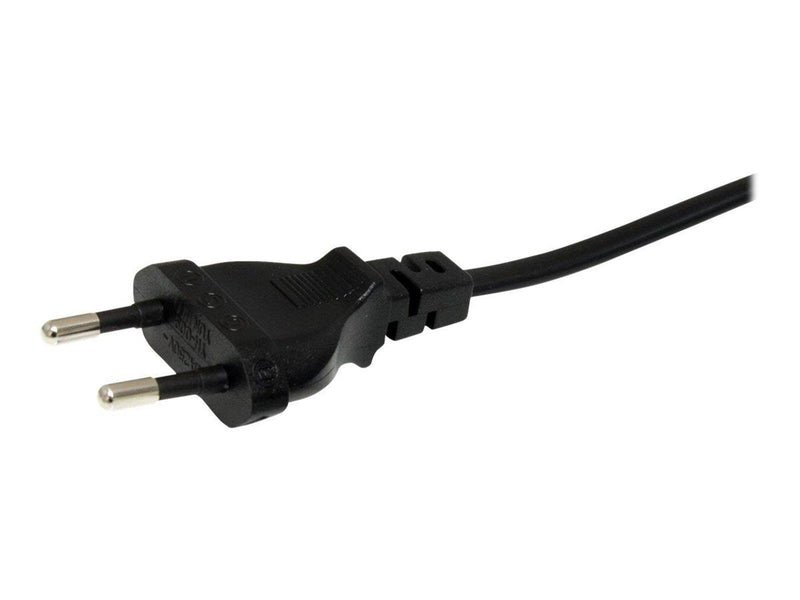 StarTech.com Standard Laptop Power Cord EU to C7 Power Cable Lead - power cable - 1 m