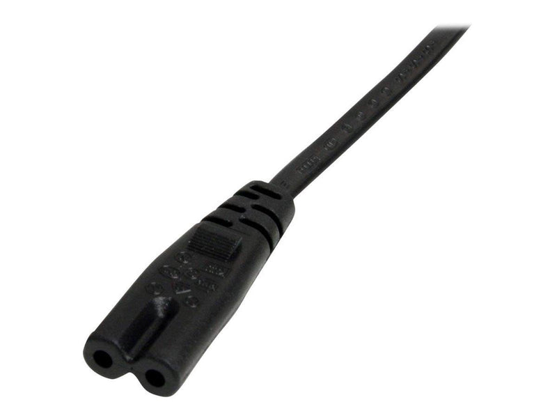 StarTech.com Standard Laptop Power Cord EU to C7 Power Cable Lead - power cable - 1 m