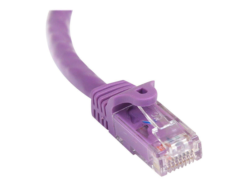 StarTech.com Purple Cat6 / Cat 6 Snagless Ethernet Patch Cable 3 m - network cable - 3 m - purple - Lila - 3 meter