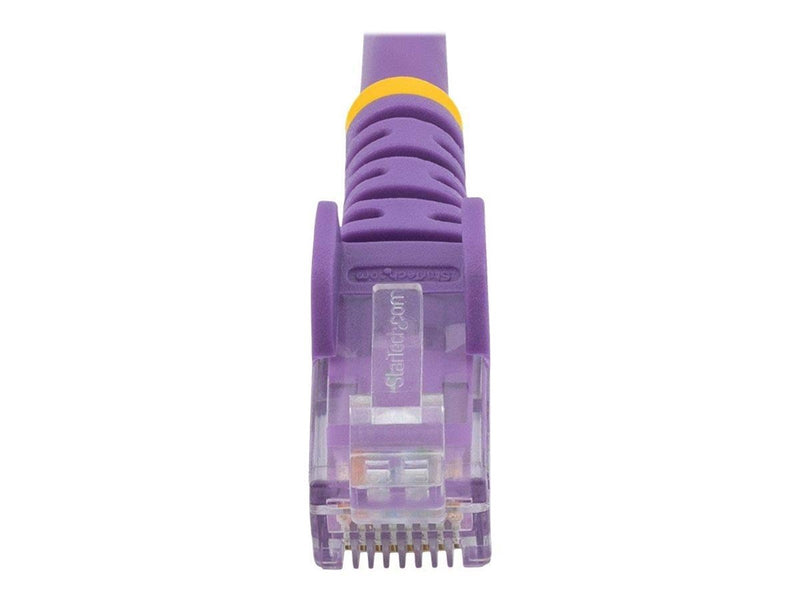 StarTech.com Purple Cat6 / Cat 6 Snagless Ethernet Patch Cable 3 m - network cable - 3 m - purple - Lila - 3 meter