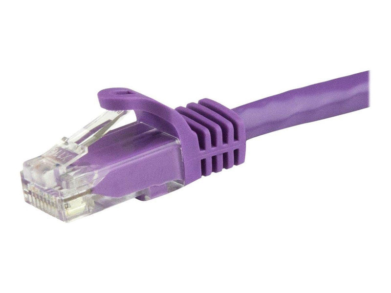 StarTech.com Purple Cat6 / Cat 6 Snagless Ethernet Patch Cable 3 m - network cable - 3 m - purple - Lila - 3 meter