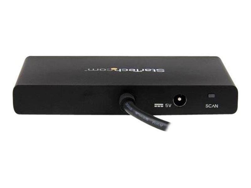StarTech.com DisplayPort to DP Multi Monitor Splitter - 4-Port MST Hub - video splitter - 4 ports
