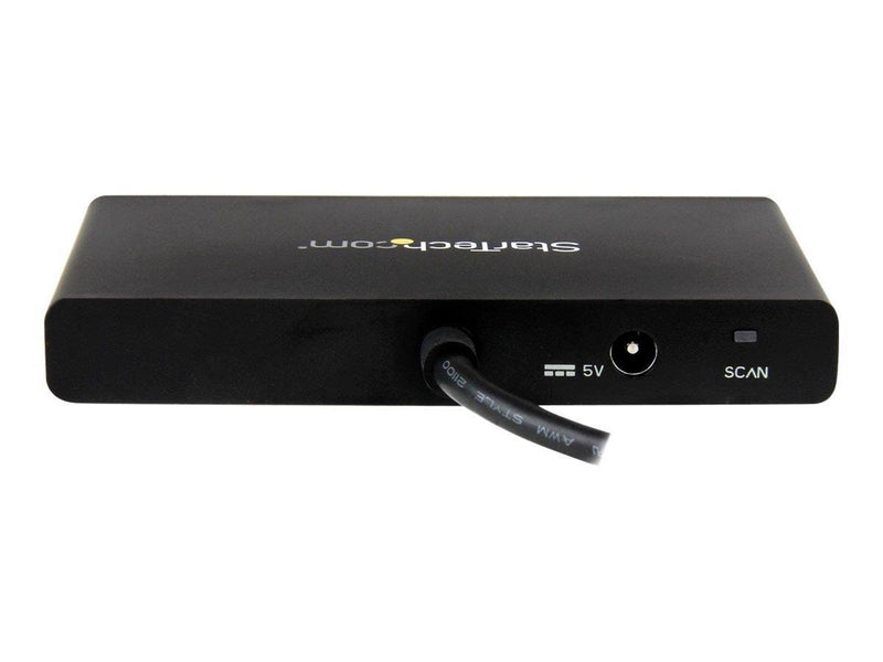 StarTech.com DisplayPort to DP Multi Monitor Splitter - 4-Port MST Hub - video splitter - 4 ports