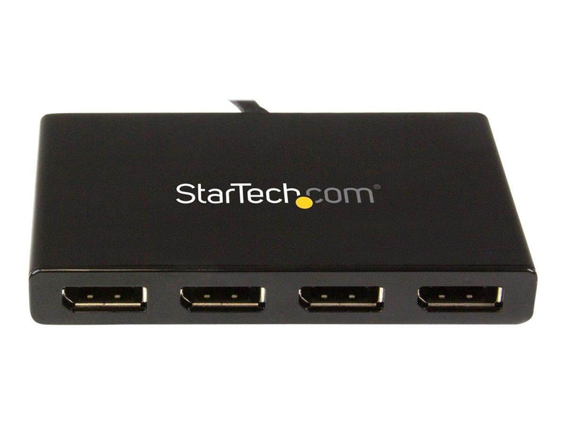 StarTech.com DisplayPort to DP Multi Monitor Splitter - 4-Port MST Hub - video splitter - 4 ports
