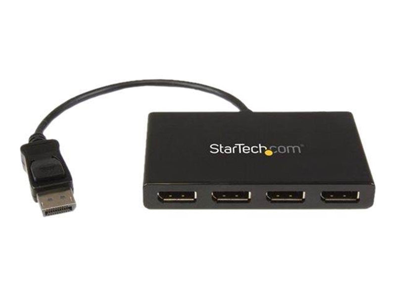StarTech.com DisplayPort to DP Multi Monitor Splitter - 4-Port MST Hub - video splitter - 4 ports