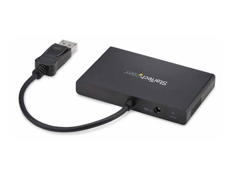 StarTech.com DisplayPort to DP Multi Monitor Splitter - 4-Port MST Hub - video splitter - 4 ports
