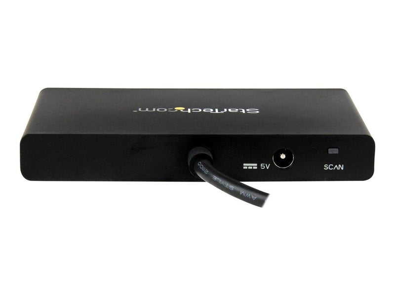 StarTech.com DisplayPort to DP Multi Monitor Splitter - 4-Port MST Hub - video splitter - 4 ports