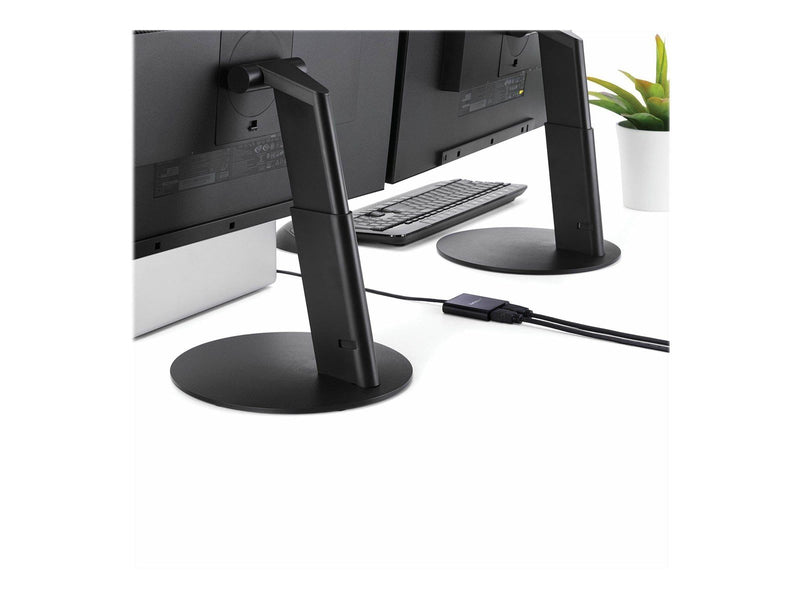 StarTech.com 2-Port USB-C to HDMI MST Hub - 4K Dual Monitor Splitter - external video adapter - black
