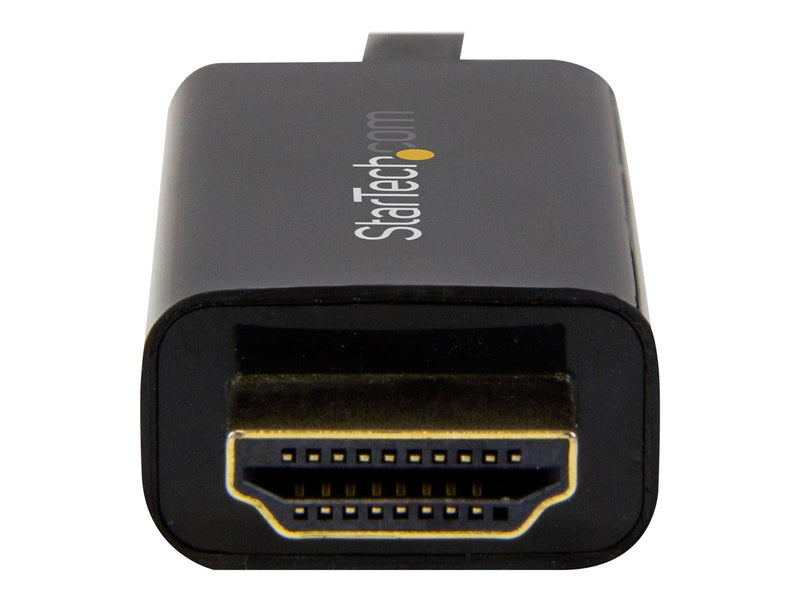 StarTech.com Mini DisplayPort to HDMI Adapter Cable - 5 m (15 ft) - 4K 30Hz - video cable - DisplayPort / HDMI - 5 m