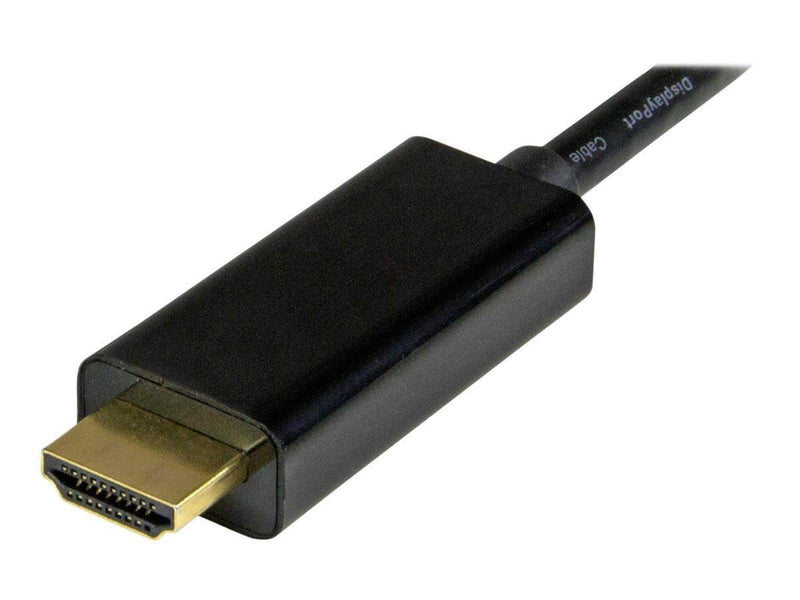 StarTech.com Mini DisplayPort to HDMI Adapter Cable - 5 m (15 ft) - 4K 30Hz - video cable - DisplayPort / HDMI - 5 m