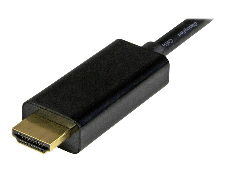 StarTech.com Mini DisplayPort to HDMI Adapter Cable - 5 m (15 ft) - 4K 30Hz - video cable - DisplayPort / HDMI - 5 m