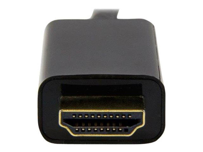 StarTech.com Mini DisplayPort to HDMI Adapter Cable - 3 m (10 ft) - 4K 30Hz - video cable - DisplayPort / HDMI - 3 m