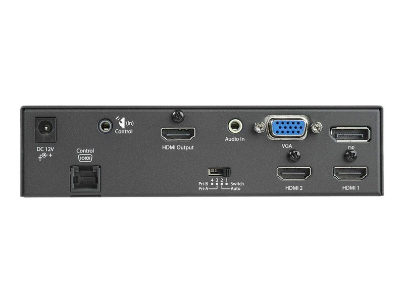 StarTech.com Multi-Input to HDMI Converter Switch - 2x HDMI + VGA + DP - 4K - video/audio switch