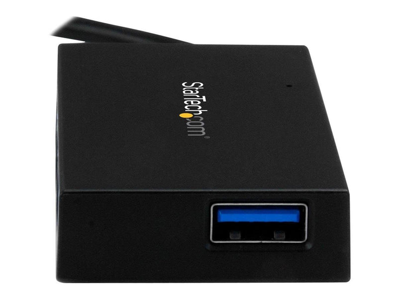 StarTech.com 4-Port USB-C Hub - USB-C to 4x USB-A - USB 3.0 Hub - Includes Power Adapter - hub - 4 ports USB-Hubs - USB 3.2 - 4