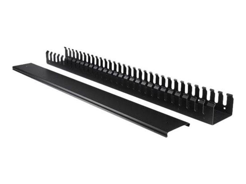 StarTech.com Vertical Cable Organizer with Finger Ducts - 0U - 6 ft. - cable organizer - 40U